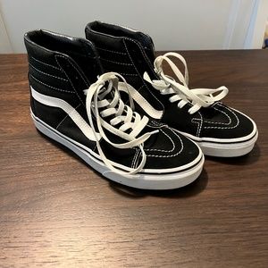 Black High-Top Vans